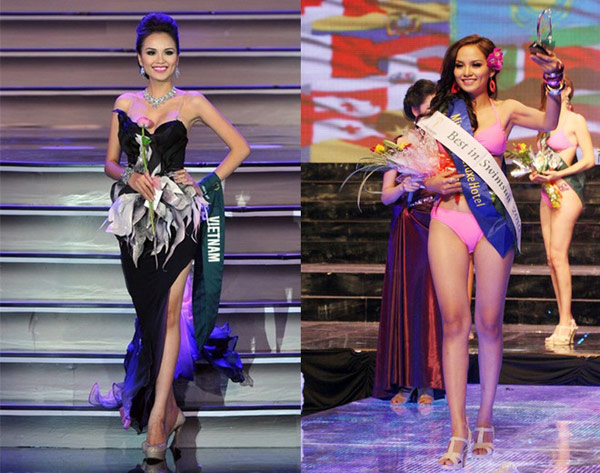 10 mỹ nhân Việt đoạt thành tích cao tại đấu trường sắc đẹp thế giới