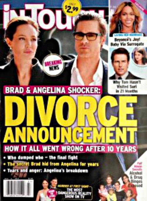 Lại rộ tin Brad Pitt và Angelina Jolie sắp ly hôn